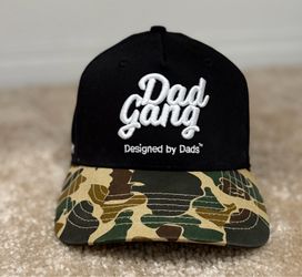 Dadgang Duck camo / black trucker hat