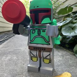 Giant LEGO Boba Fett
