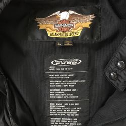 Harley Davidson Genuine Water Resistant Leather Size Large