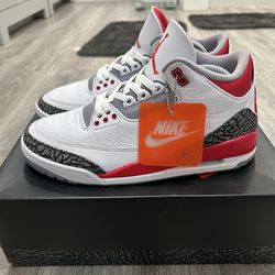 Jordan 3 Fire Red 🔥