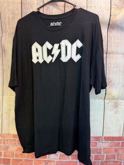 AC/DC Black Short-Sleeve T-Shirt XXL