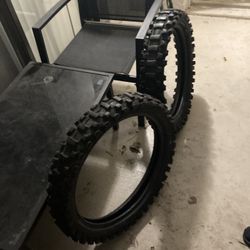 Dirt Bike Tires (can Negotiate)