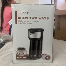 SBOLY BREW TWO WAYS COFFE MAKER