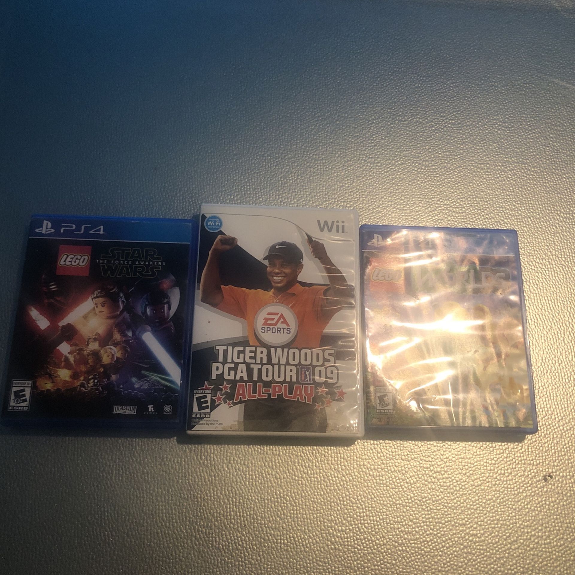 3 Games 2 For PS4 1 For Wii