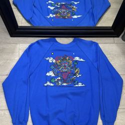 Vintage / Y2K 1980s Dragon Tattoo Style Sweatshirt / Crewneck 