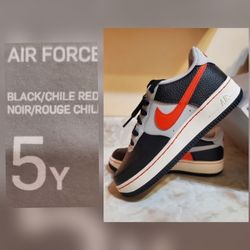 Nike Big Kids Air Force 1 Emb GS