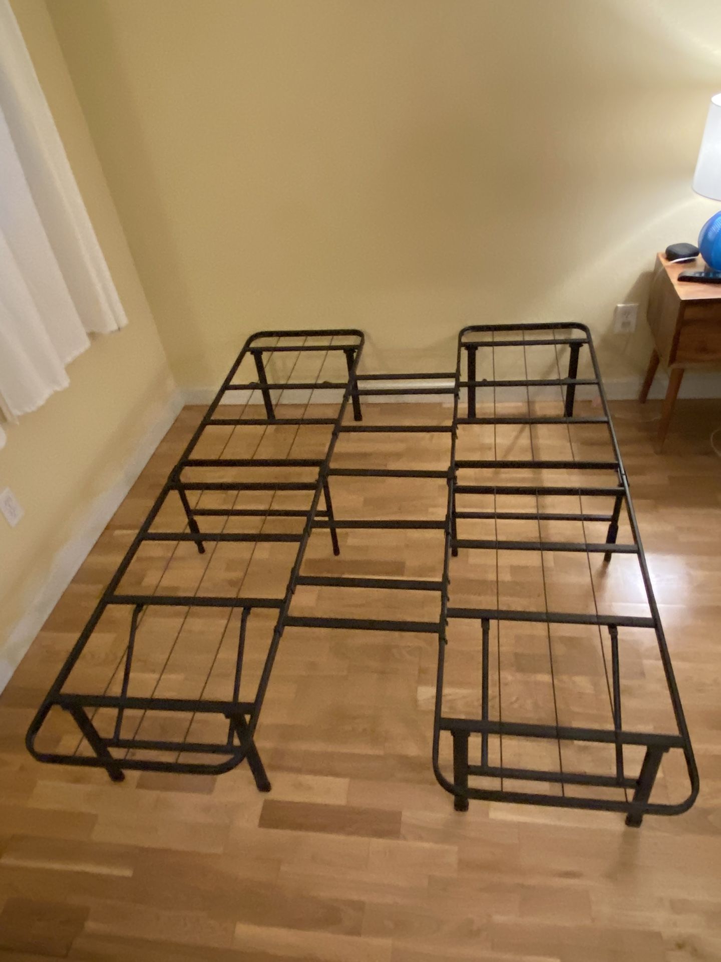 Allswell 14” Convertible High Platform Metal Bed Frame, Twin/Full