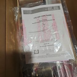 Home Decorator 52 Inch Int.ext. Fan Remote Brand New