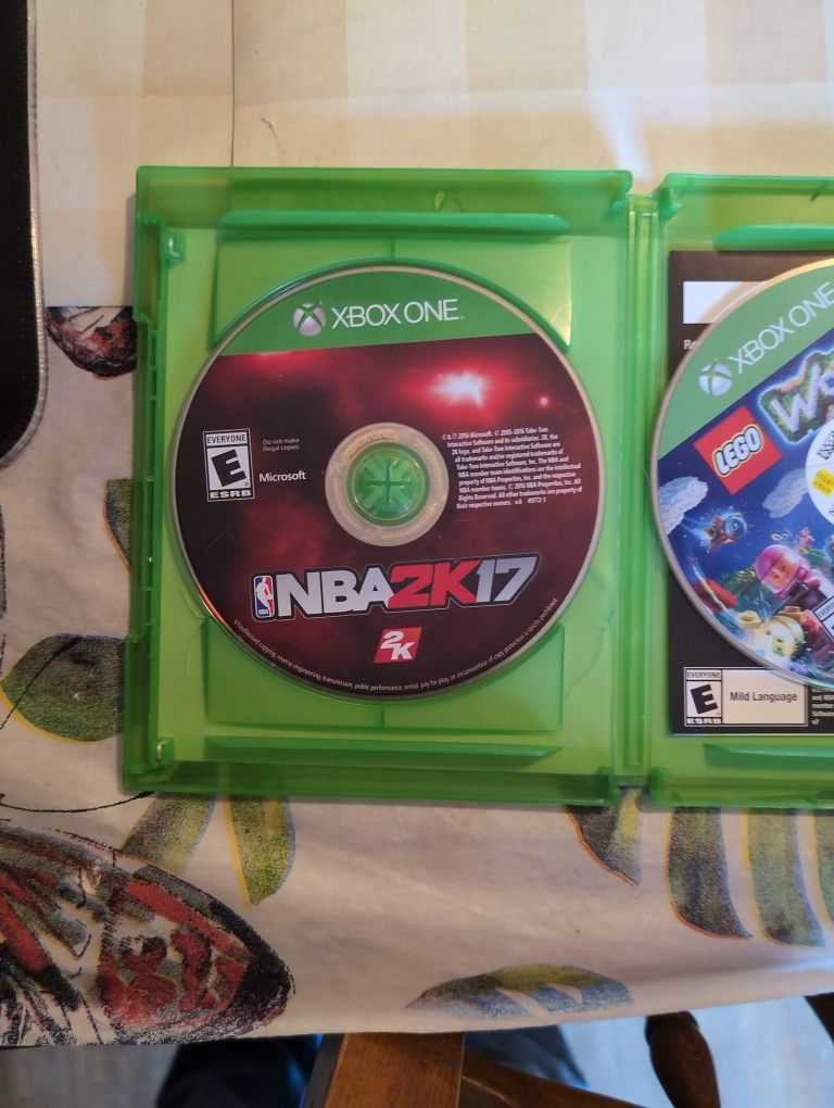 Mortal Combat For Xbox One NBA 2k 17 And Lego Worlds