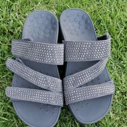 Vionic Alexis Wedge Sandal Women s Shadow Size 7 for Sale in