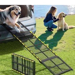 Dog Ramp for Car, 74"x20" Outdoor Portable Dog Ramps