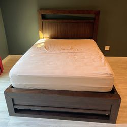 Queen Bed Frame With Mattress And Box Spring