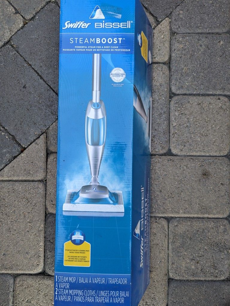 Swiffer Bissell Steam boost NEW