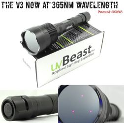 UV Beast v3 365nm Flashlight