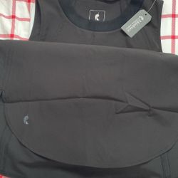 Black Womans Tank Top Large