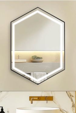 Briahna 24" W x 34" H LED Medicine Cabinet with Mirror By Wrought Studio