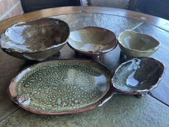 Earthborn Pottery Collection (5 Pieces)