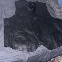 Leather Work USA Vest