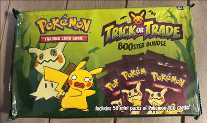 TRICK or TRADE BOOSTER BUNDLE POKEMON TCG FACTORY SEALED 50 Mini pack 2023
