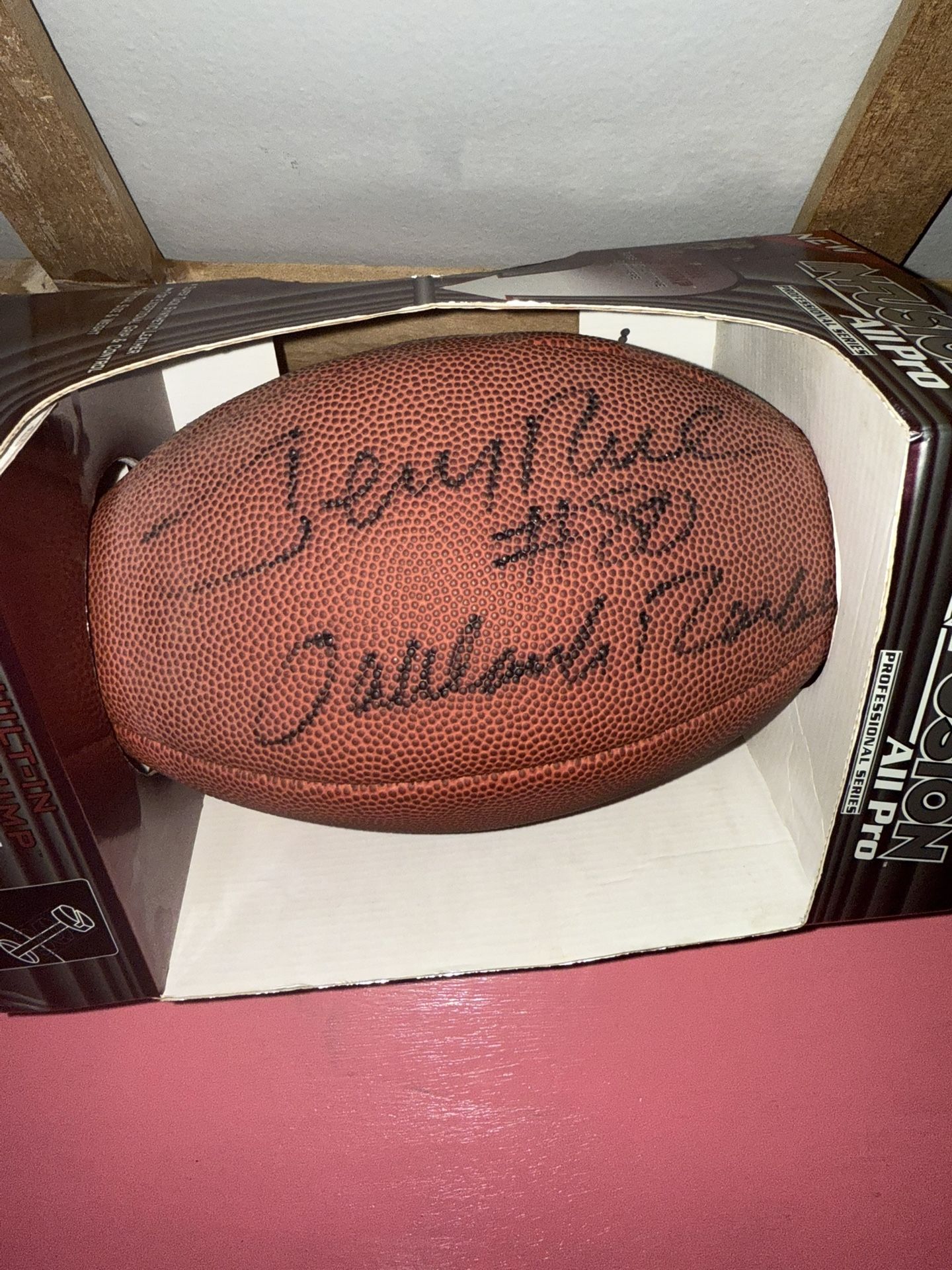Jerry Rice Signed Football