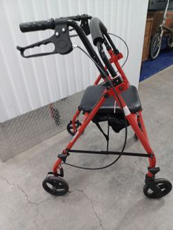 DRIVE Walker w/ Seat Compartment