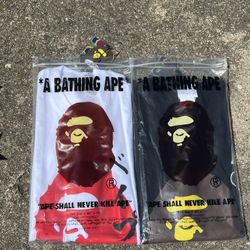 Bape shirts size small 