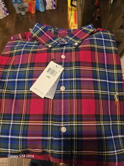 Button Down Polo Ralph Lauren Shirt Size 3xb