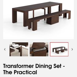 Transformer Table Dining Set
