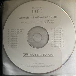 Preowned NIV Audio Bible On Cd’s With Case By Zondevan. $10.00