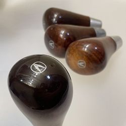 Genuine Acura Oem Wood Grain Shift Knobs   