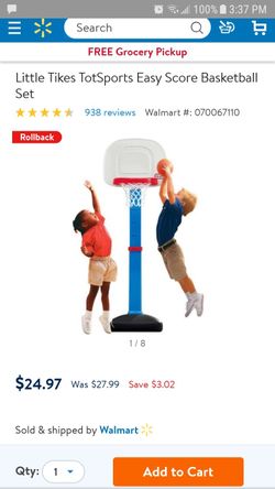 Used Fisher-price kids basketball goal