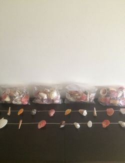 Decorative Seashell Garland-NEW