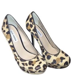 Steve Madden leopard stiletto heels 7.5