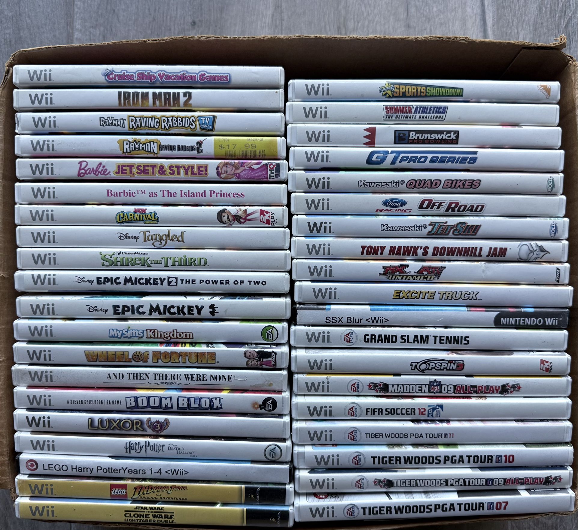 Nintendo Wii Games ($10 each or 2 for $15 OR 3 for $20)