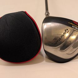 RH TAYLORMADE BURNER SUPER FAST DRIVER 10.5*  ROCKETFUEL 50 X. FLEX FUJIKURA GRAPHITE SHAFT W/ Golf Pride Grip  Including a New Domistic Head Cover 