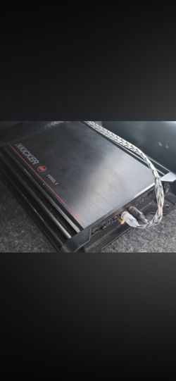 Kicker DX1000.1D car amp new condition $130