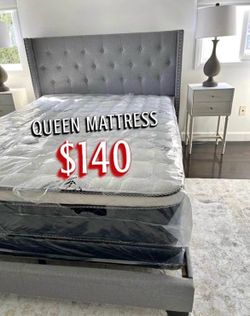 New Queen mattress only $140