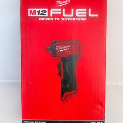 Milwaukee, M12 FUEL 12V Brushless Cordless 1/4 in. Right Angle Die Grinder (TOOL )