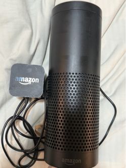 Amazon Echo Smart Speaker with Power Adapter