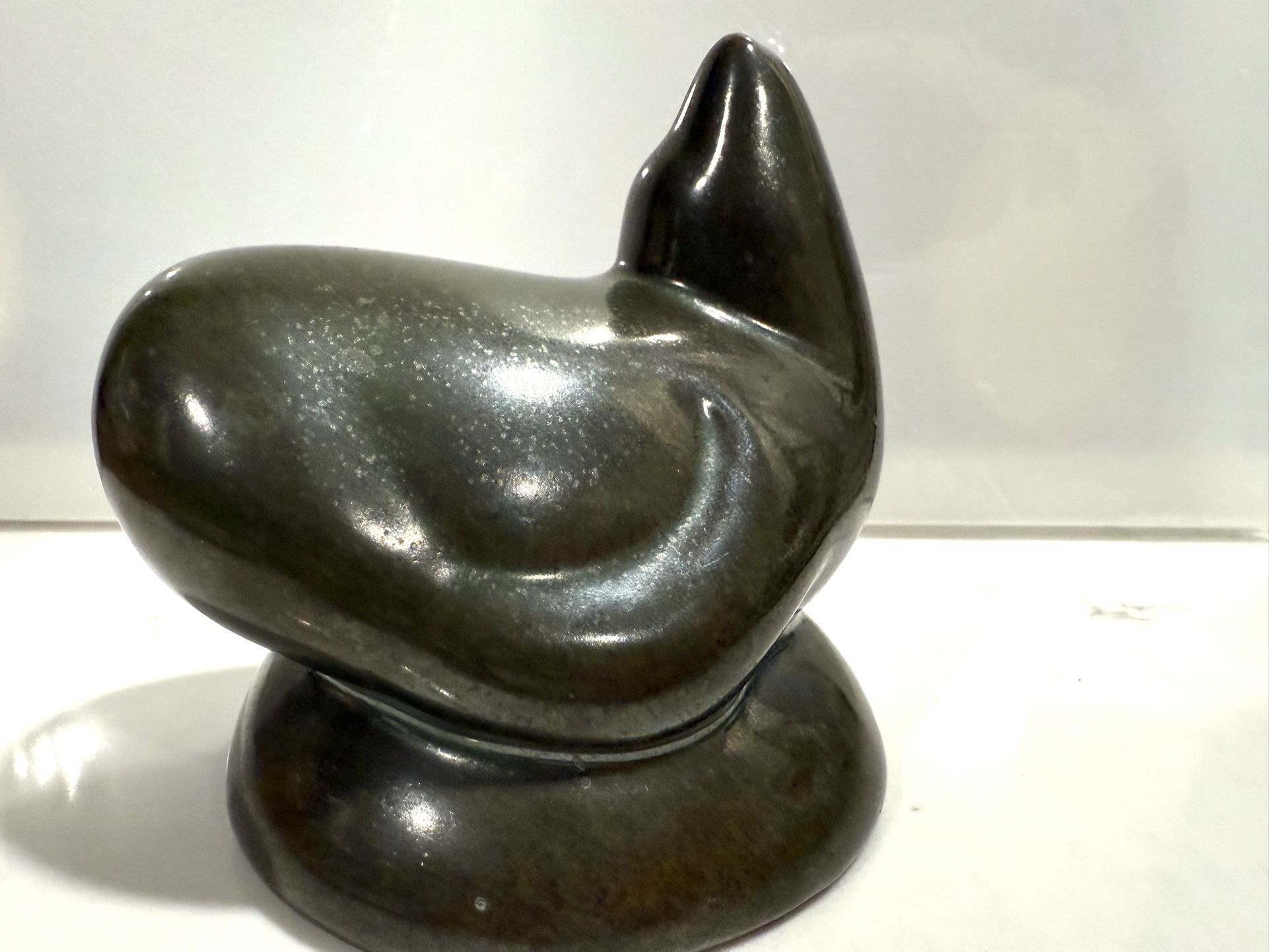 Amazing Edith Heath Ceramics Sea Lion Figurine Saulsalito California Seal Sculpture Gorgeous Heath Ceramics collectible sea lion/seal sculpture by fa