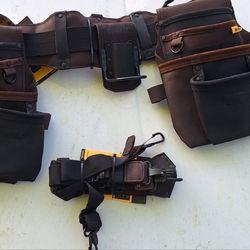 Dewault tool belt w/suspenders
