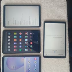Lot of 4 Samsung Galaxy Tab A4 S 3GB RAM 32GB Android 11 2022 AT&T unlocked !!!