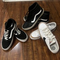 Vans Nike high top size 11
