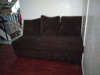 Brown big couch 2 piece