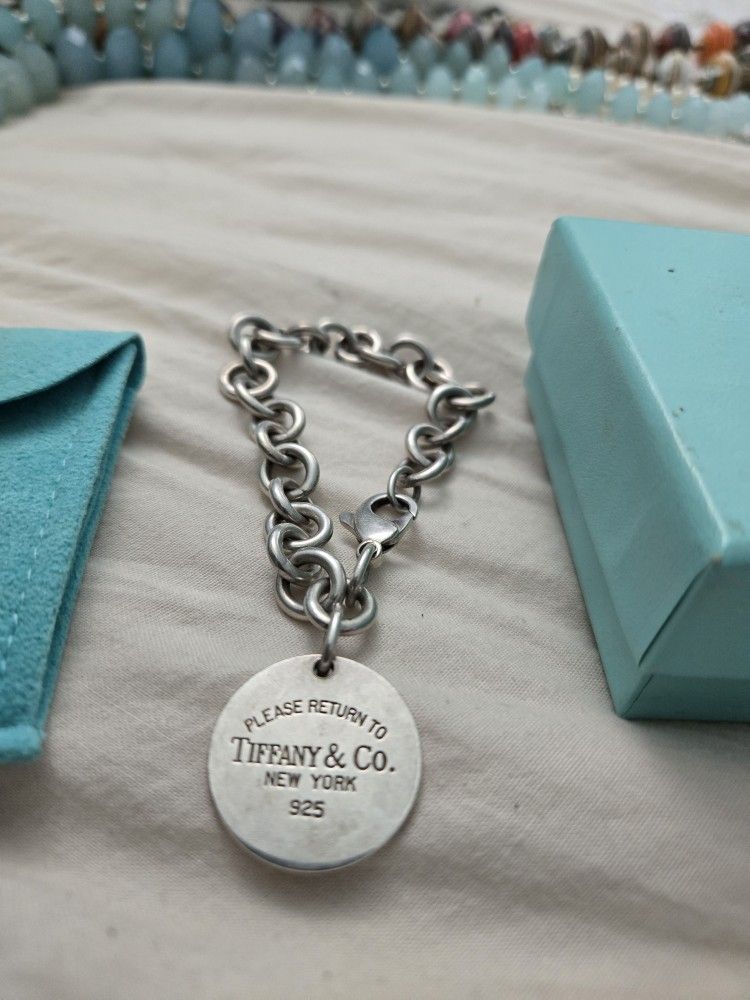 VINTAGE TIFFANY AND COACH 925 BRACELETS