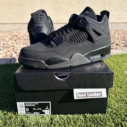 Nike Air Jordan 4 Retro Black Cat (2025) NEW/RECEIPT SIZE: 9  SOLD OUT EVERY WHERE! $350 FIRM ONLY!