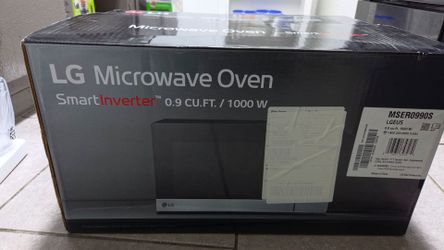 LG SmartInverter Microwave Oven 0.9 Cu.Ft 1000W
