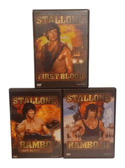 Rambo Trilogy 3-Disc DVD Set - Widescreen