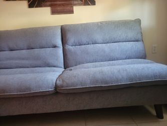 Grey Futon/ 3 Positions