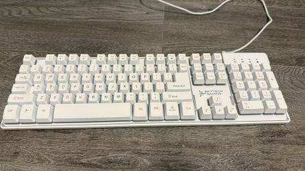 Skytech White Keyboard 